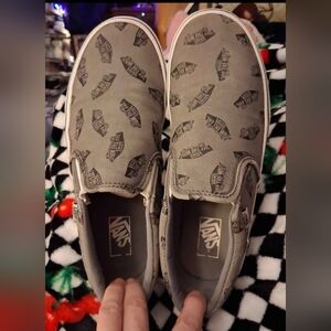 Grey All Over Print Vans W 8